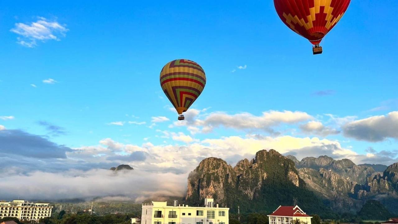 Vang Vieng Topview Hotel Exterior photo
