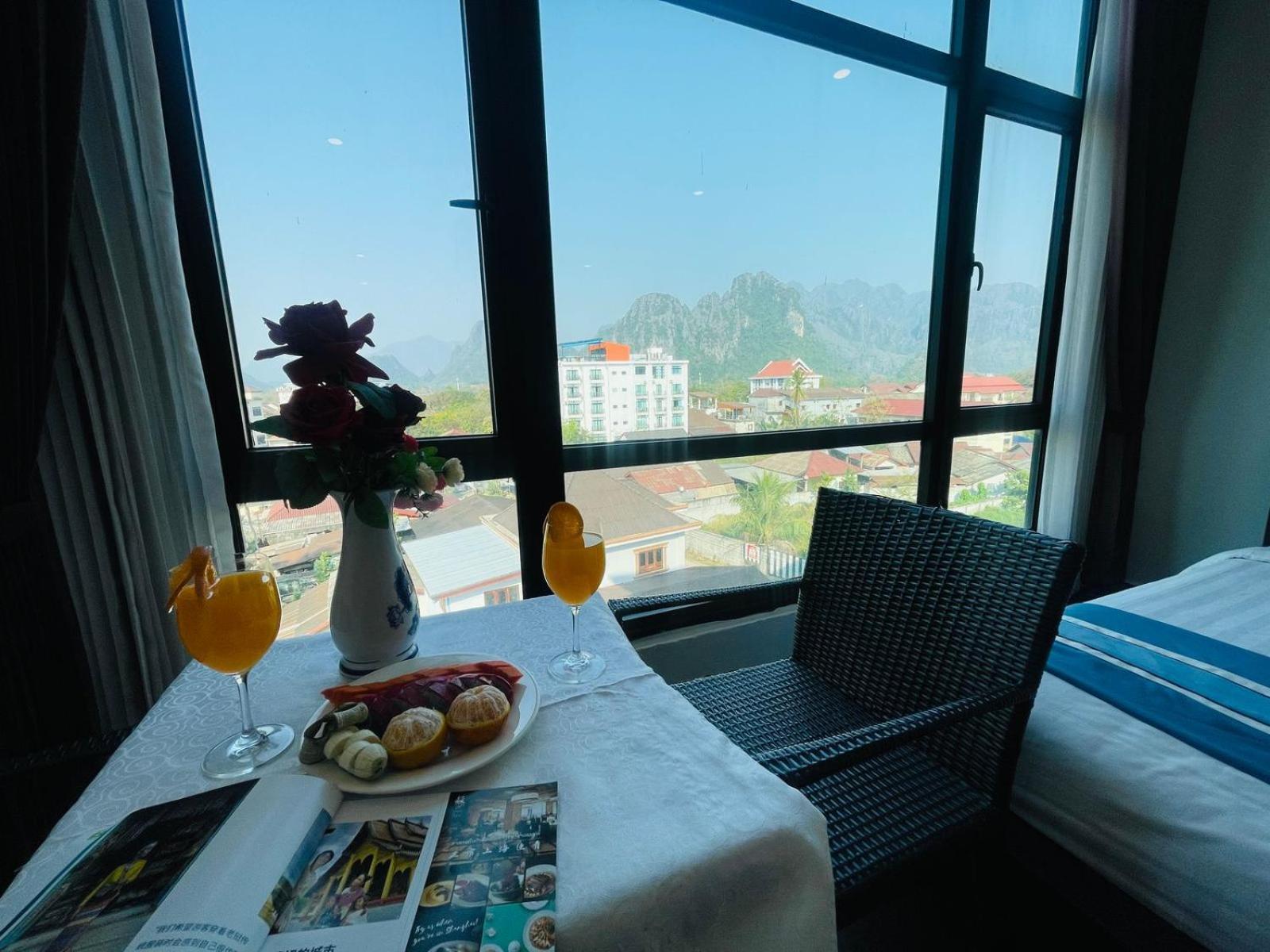 Vang Vieng Topview Hotel Exterior photo